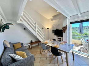 Appartement 3 pièces avec piscine, clim et Wi-Fi à Porticcio - FR-1-61-638